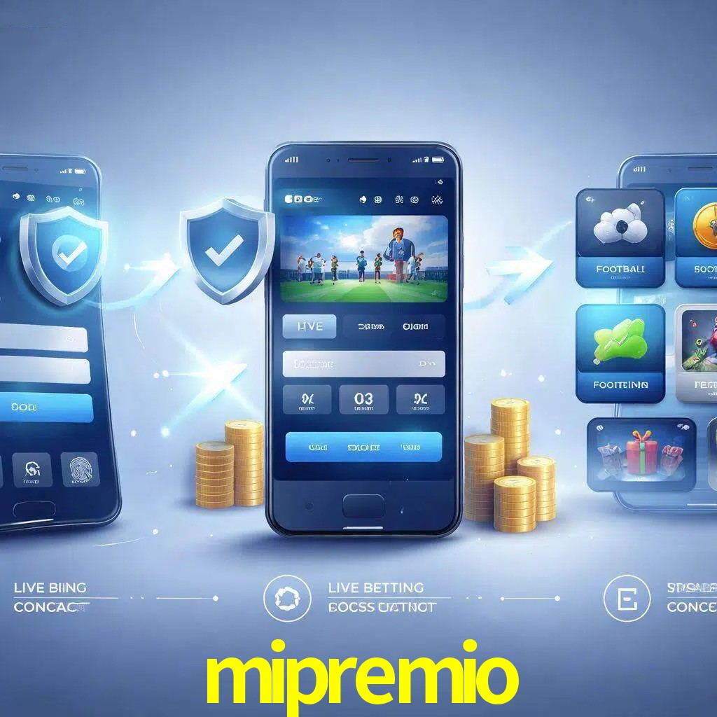 Pasos de acceso a la app mipremio en pantalla de teléfono móvil