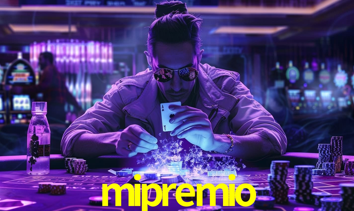 Interfaz de la app móvil mipremio en un smartphone moderno